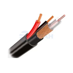 Кабель для видеонаблюдения КВК-2П 2х0,5  (КабельЭлектросвязь)