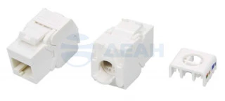 Вставка Keystone Jack KJ8-8P8C-C5e-180-TLS-WH (Hyperline)