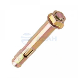 Анкерный болт с гайкой оцинкованный М10/12x80 (10 шт/уп) (PR08.10279) (Промрукав)