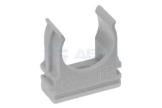 Крепеж-клипса для труб Полистирол 20 (PR.02720) (Промрукав)