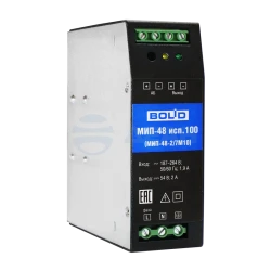 Источник питания резервированный МИП-48 исп.100 (МИП-48-2/7М10) (БОЛИД)