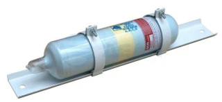 Огнетушитель порошковый самосрабатывающий ОСП-1м мини (с держателем для метро)  (Эпотос)