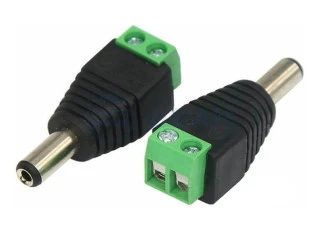 Разъем питания штекер 2.1х5.5 с клем.колодк(BC01) (ЭЛЕТЭК)