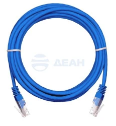Коммутационный шнур (EC-PC4UD55B-BC-PVC-020-BL-10)  (NETLAN)